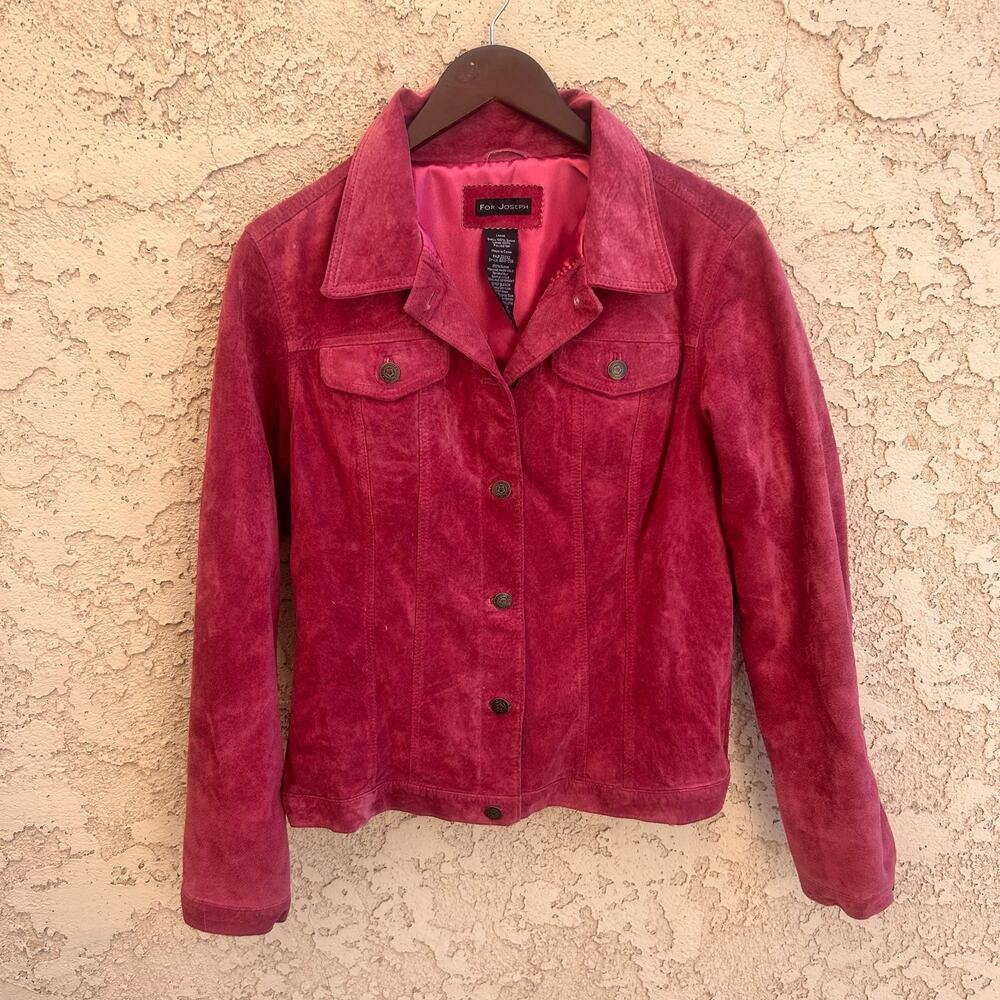 Pink Suede Jacket